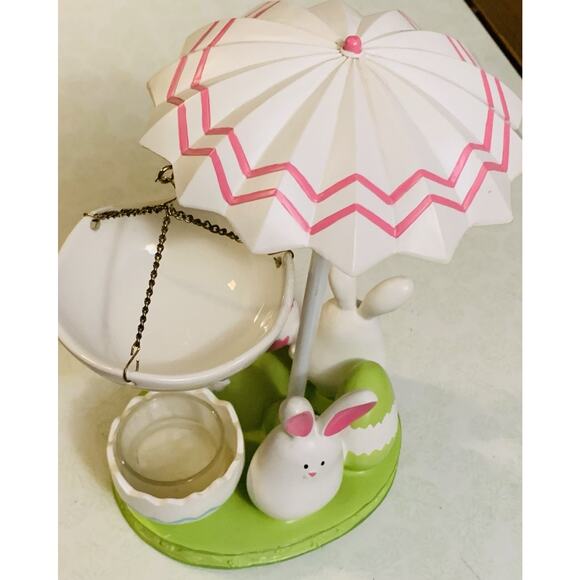 Yankee Candle Ceramic Bunny Dance Easter Tart Warmer - Picture 2 of 6